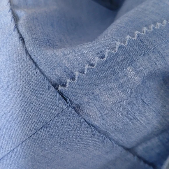 Rare Vintage 1960's Unbranded Union Label Shirt Dress House Coat … - Picture 12 of 15